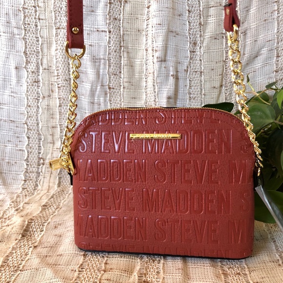 Steve Madden Handbags - NWT Steve Madden Leather Crossbody Shoulder Bag
